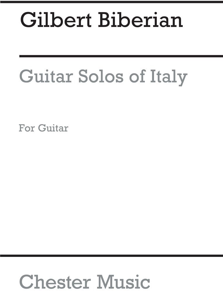 Guitar Solos From Italy